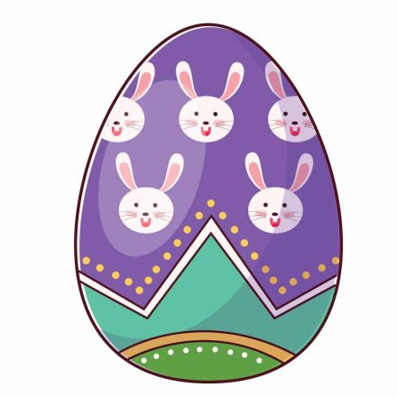 Húsvéti tojás4, ablakmatrica