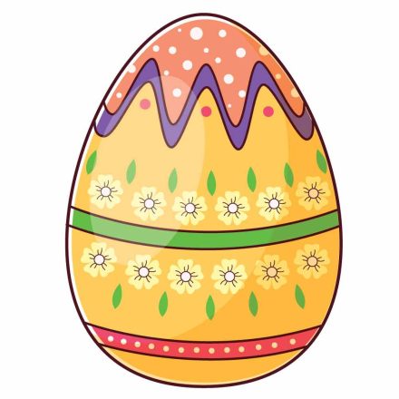 Húsvéti tojás3, ablakmatrica