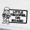 Little trooper on board, autómatrica