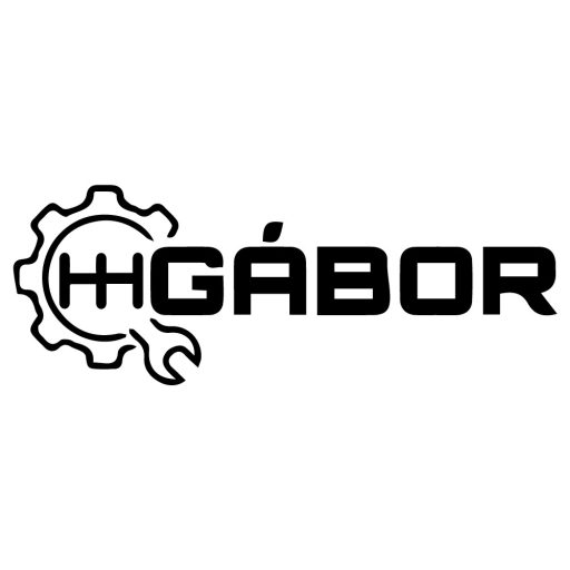 Gábor, autórajongó névmatrica autóra