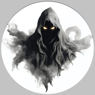 Fénylő szemű dementor, falmatrica