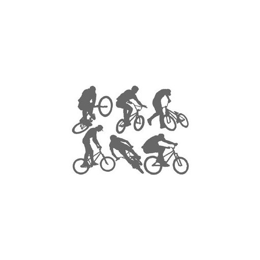 Extrém sportos BMX falmatrica
