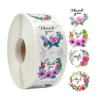 Thank you, 500 db-os virágos dekormatrica