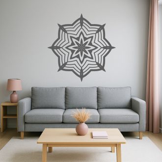 Életkereke Mandala, falmatrica