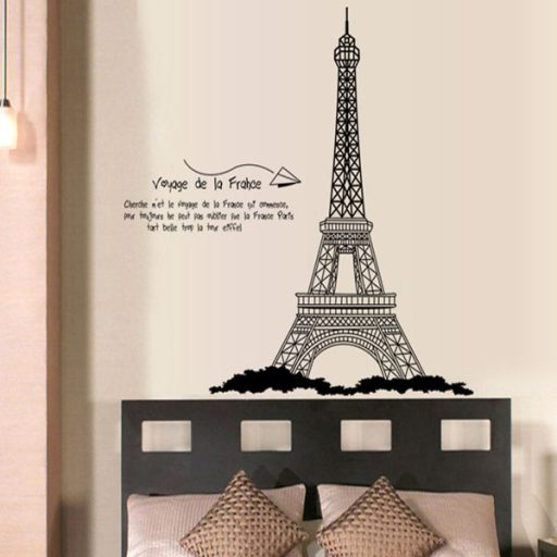 Eiffel torony falmatrica, fekete