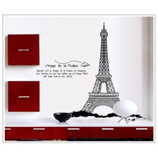 Eiffel torony falmatrica, fekete