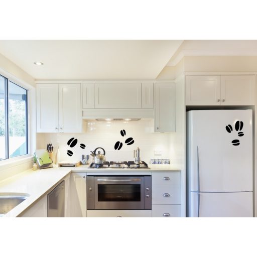 Kávészemek, falmatrica