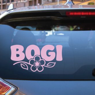 Bogi, kedves névmatrica autóra