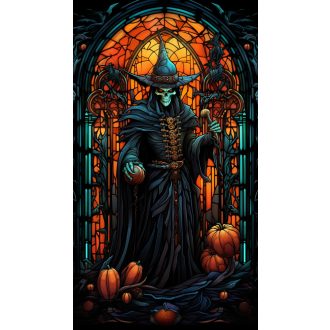 Halloween4, ablakdekor matrica 