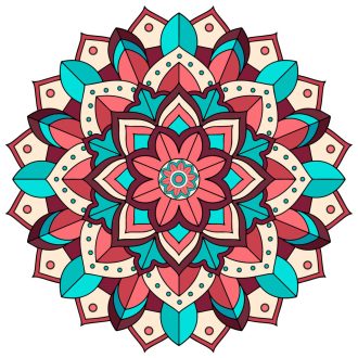 Lélekút mandala, falmatrica