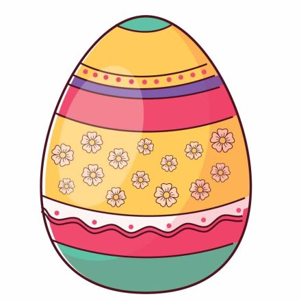 Húsvéti tojás1, ablakmatrica