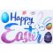 Happy Easter, tapadós ablakmatrica