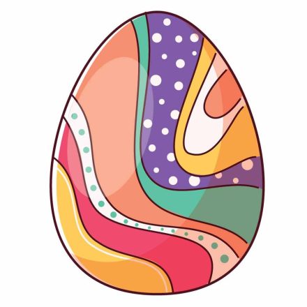 Húsvéti tojás5, ablakmatrica