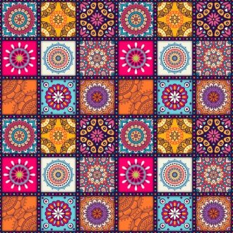 Mandala mintás csempematrica
