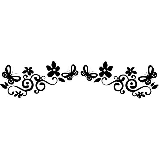 Lepkék virágokkal, autómatrica