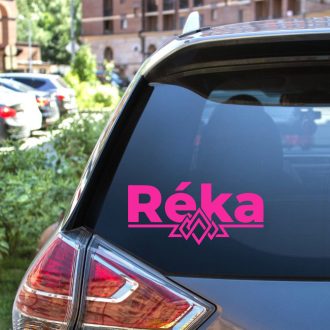 Réka, geometrikus stílusú neves matria autóra