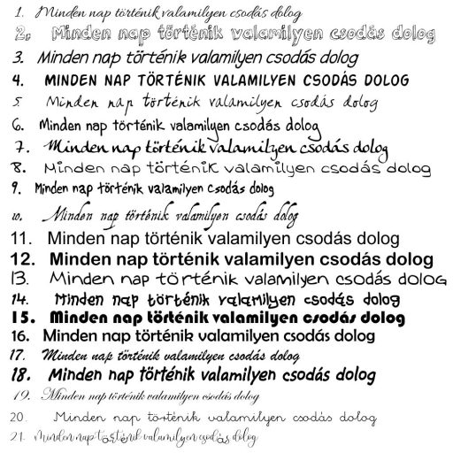 Egyedi falmatrica saját szöveggel