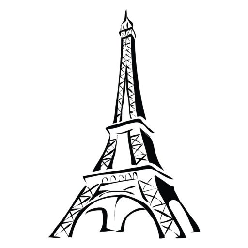 Eiffel-torony, faltetoválás