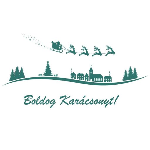 Fantasztikus Karácsony, kirakatmatrica