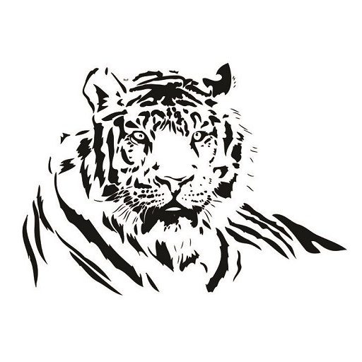 Tigris, falmatrica, faltetoválás
