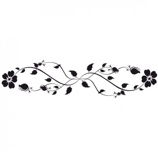 Viráginda levelekkel, falmatrica