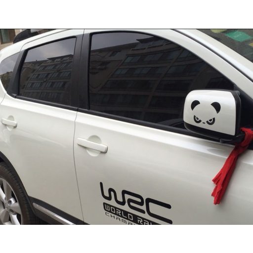 Panda, matrica visszapillantóra