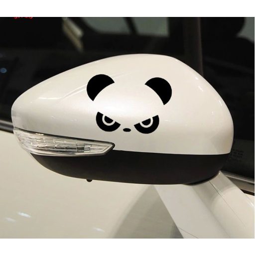 Panda, matrica visszapillantóra