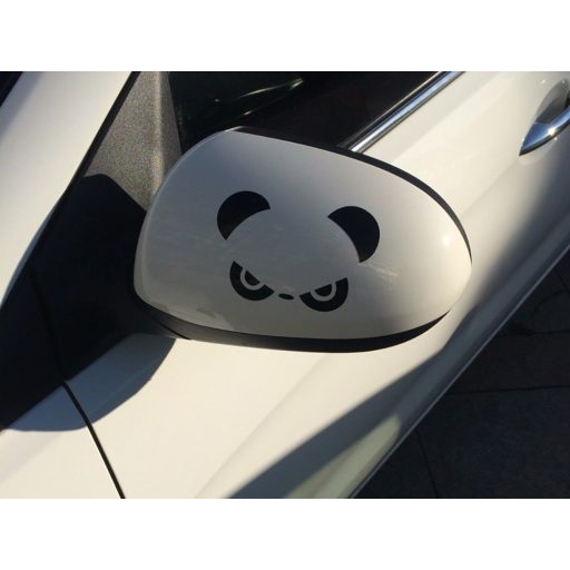 Panda, matrica visszapillantóra