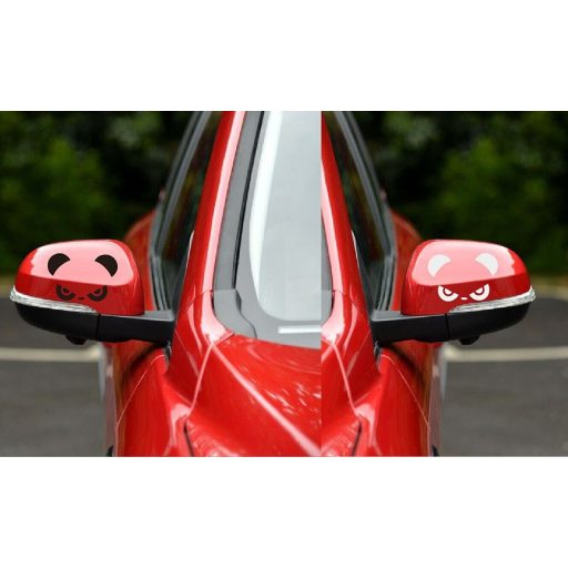 Panda, matrica visszapillantóra