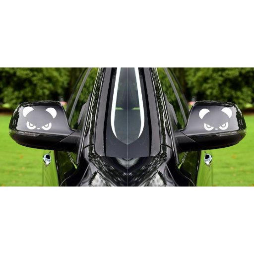 Panda, matrica visszapillantóra