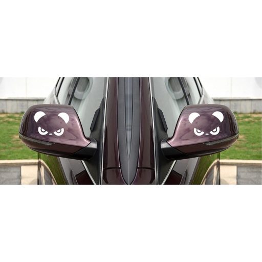 Panda, matrica visszapillantóra