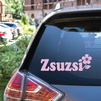 Zsuzsi, neves autómatrica virággal