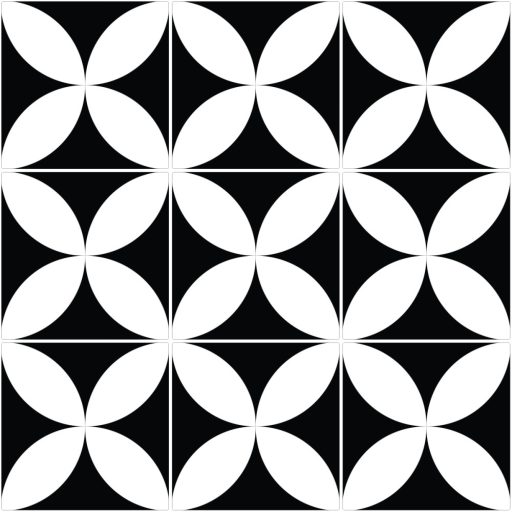 Geometrikus minta, 9 db-os csempematrica csomag