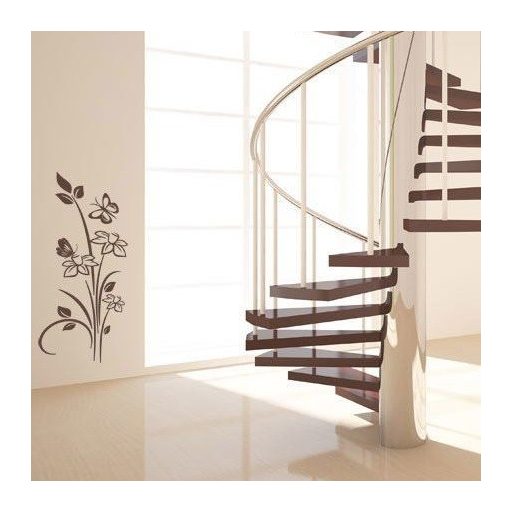 Nárciszok pillangókkal, falmatrica