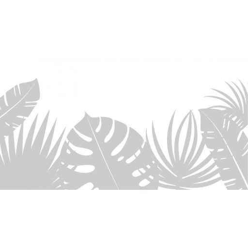 Trópusi növények ablakmatrica