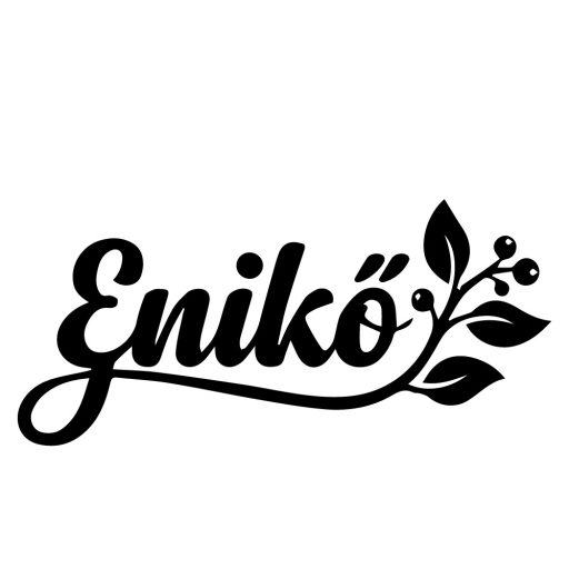 Enikő, elegáns névmatrica autóra