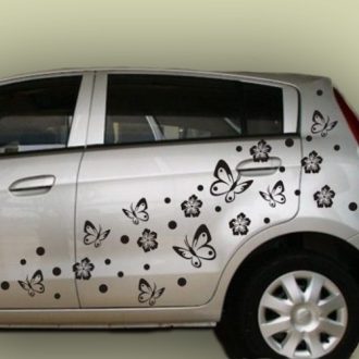 Pillangók és virágok, autómatrica