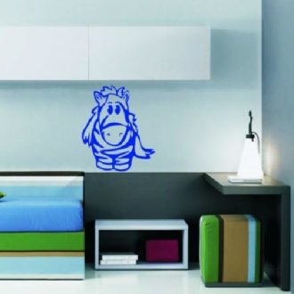 Bébi zebra, falmatrica gyerekszobába