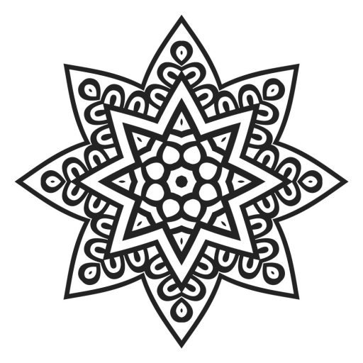 Napvirág Mandala, falmatrica