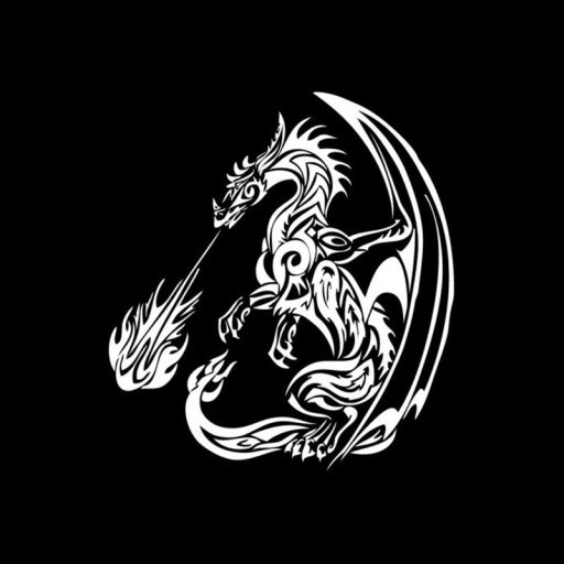 Tűzokádó sárkány, autómatrica