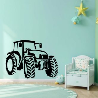 Traktor, falmatrica fiúknak