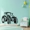 Traktor, falmatrica fiúknak