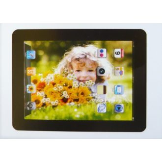 Tablet, 3D fényképkeret matrica