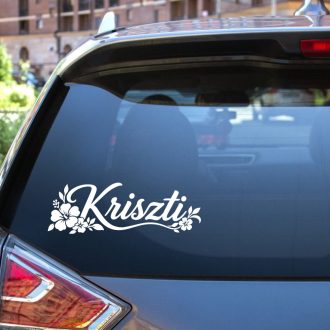 Kriszti, neves autómatrica virággal