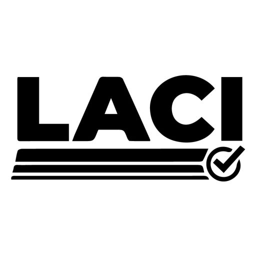 Laci, erőt sugárzó névmatrica autóra