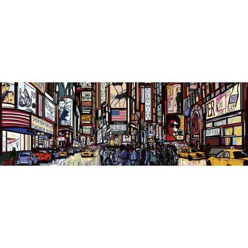 Times Square, konyhai matrica hátfal, 180 cm