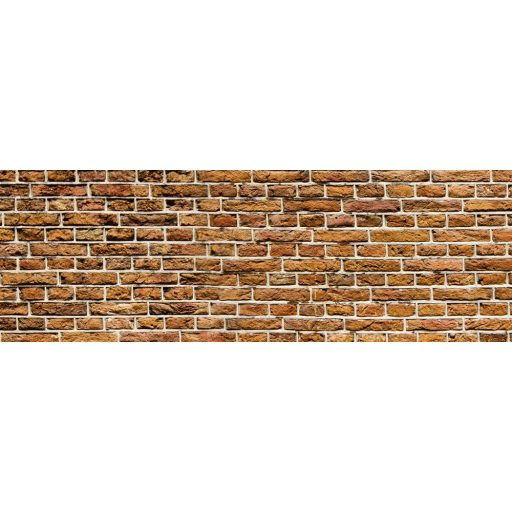 Téglafal, konyhai matrica hátfal, 180 cm