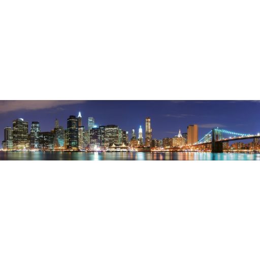 Manhattan fényei, konyhai matrica hátfal, 260 cm