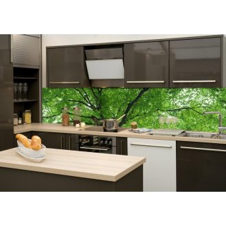 Lombkorona, konyhai matrica hátfal, 260 cm