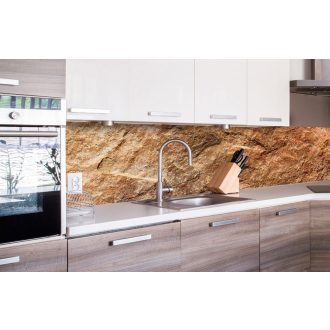 Natúr kő, konyhai matrica hátfal, 260 cm